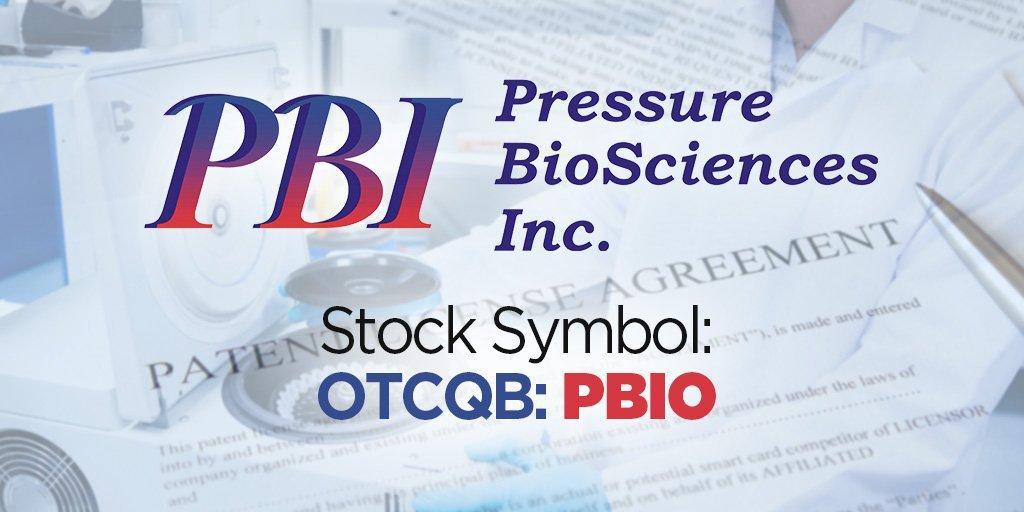 Pressure BioSciences  Acquisitions, Re-branding, And New CEO Could Lead To Profits